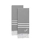 Alternate image 0 for Linum Home Textiles Personalized  Alara Pestemal Hand Towels (Set of 2)