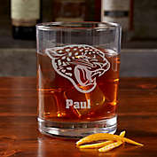 NFL Jacksonville Jaguars Engraved Old Fashioned Whiskey Glass
