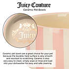 Alternate image 11 for Juicy Couture&reg; Dog Bowls in Rose (Set of 2)