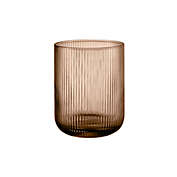 Blomus VEN Small Hurricane Lamp Glass Candle Holder in Coffee