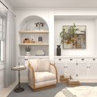 Alternate image 4 for Ridge Road D&eacute;cor 4-Piece Braided/Woven Seagrass Basket Set