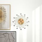 Alternate image 5 for Ridge Road D&eacute;cor Beaded Burst Wall Clock