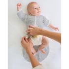 Alternate image 12 for Swaddle Designs Size 3-6M Gray Stripes Arms Up Half-Length Sleeves Transitional Swaddle Sack