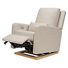 Alternate image 1 for Babyletto Sigi Glider Recliner with Electronic Control and USB in Performance Beach