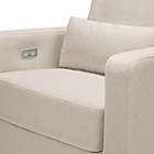 Alternate image 5 for Babyletto Sigi Glider Recliner with Electronic Control and USB in Performance Beach