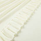 Alternate image 4 for Lush D&eacute;cor Reyna Soft Knitted Ruffle Throw Blanket in Ivory