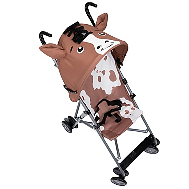 Cosco&reg; Horse Umbrella Single Stroller in Brown. View a larger version of this product image.