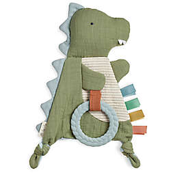 Itzy Ritzy®Bitzy Crinkle™ Dino Sensory Toy with Teether in Green/Multi