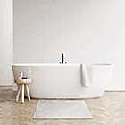 Alternate image 1 for Studio 3B&trade; Stonewash Jacquard 21&quot; x 34&quot; Bath Rug in White