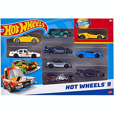 Hot Wheels&reg; 9-Car Collector Die-Cast Vehicle Gift Pack. View a larger version of this product image.