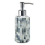 JLA Home Dove Glass Lotion Pump Dispenser in Grey