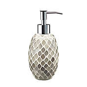 JLA Home Opal Lotion Dispenser in Taupe/Gold