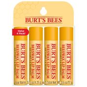 Burt's Bees&reg; 4-Pack Beeswax Lip Balms with Vitamin E &amp; Peppermint