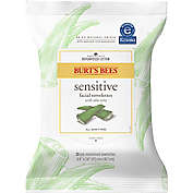 Burt&#39;s Bees&reg; Sensitive Skin Facial Cleansing Towelettes with Cotton Extract