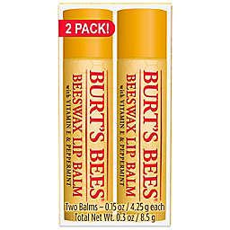 Burt's Bees® 2-Pack 0.15 oz. Beeswax Lip Balm