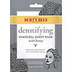 Alternate image 0 for Burt&#39;s Bees&reg; Charcoal Detoxifying Sheet Mask with Honey