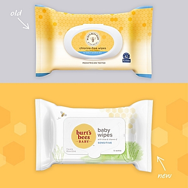 Burt&#39;s Bees&reg; Baby Bee&reg; Chlorine Free Wipes. View a larger version of this product image.