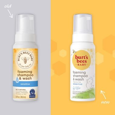 Burt's Bees&trade; 8.4 fl.oz. Baby Foaming Shampoo and Wash. View a larger version of this product image.