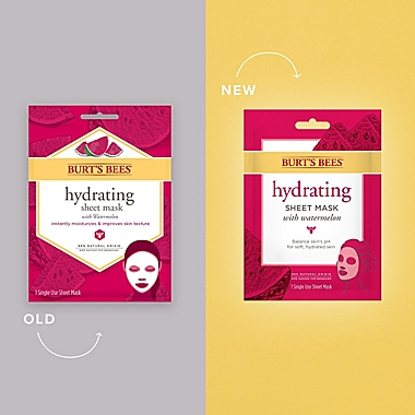 Burt&#39;s Bees&reg; Hydrating Watermelon Sheet Mask. View a larger version of this product image.