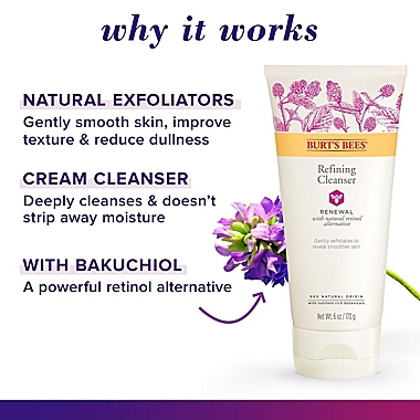 Burt&#39;s Bees&reg; 6 oz. Refining Cleanser. View a larger version of this product image.
