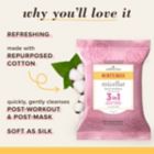 Alternate image 2 for Burt's Bees&reg; 30-Count 3-in-1 Micellar Makeup Removing Towelettes with Rose Salve