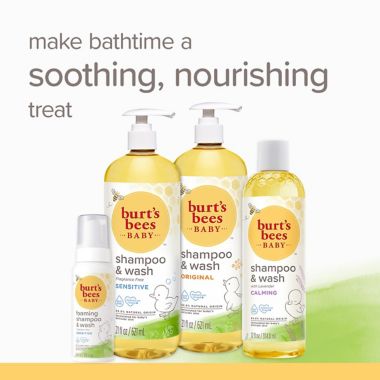 Burt's Bees&trade; 8.4 fl.oz. Baby Foaming Shampoo and Wash. View a larger version of this product image.