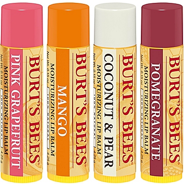 Burt&#39;s Bees&reg; 4-Pack Assorted Superfruit Lip Balms. View a larger version of this product image.