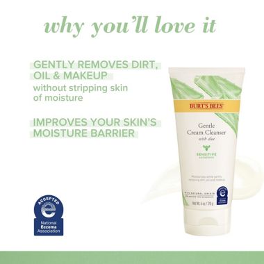 Burt's Bees&reg; 6 oz. Sensitive Facial Cleanser. View a larger version of this product image.