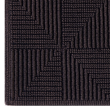 Studio 3B&trade; Stonewash Jacquard 21&quot; x 34&quot; Bath Rug in Ebony. View a larger version of this product image.