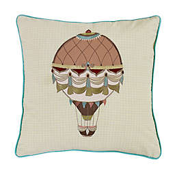 Donna Sharp® Victorian Beauty Hot Air Balloon Square Throw Pillow