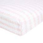 Alternate image 4 for aden + anais&trade; essentials Flowers Bloom 3-Piece Cotton Crib Bedding Set in Pink