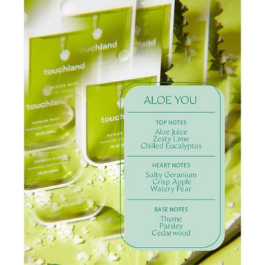 Touchland&reg; 1 oz. Aloe You Power Mist Hydrating Hand Sanitizer. View a larger version of this product image.