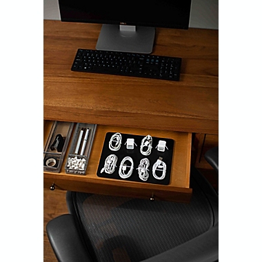Cord Board&reg; Organizer in Black. View a larger version of this product image.