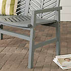 Alternate image 9 for Forest Gate Olive Outdoor Acacia Wood Loveseat Bench in Grey Wash