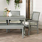 Alternate image 9 for Forest Gate Arvada 6-Piece Acacia Wood Outdoor Dining Set