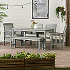 Alternate image 0 for Forest Gate Arvada 6-Piece Acacia Wood Outdoor Dining Set
