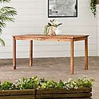 Alternate image 7 for Forest Gate Arvada Acacia Wood Outdoor Dining Table in Brown
