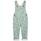Alternate image 0 for OshKosh B&#39;gosh&reg; Size 2T Floral Twill Overall in Green
