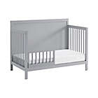 Alternate image 1 for 4-in-1 Convertible Crib w Headboard by M Design Village Curated for mighty goods&trade; in Grey