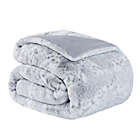 Alternate image 3 for Faux Fur 3-Piece King Comforter Set in Palomino Grey