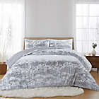 Alternate image 0 for Faux Fur 3-Piece King Comforter Set in Palomino Grey
