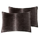 Alternate image 3 for Faux Fur 3-Piece Full/Queen Comforter Set in Cocoa