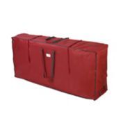 Squared Away&trade; Christmas Tree Storage Bag with Wheels in Rhubarb/Dark Shadow