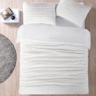 Alternate image 2 for Faux Fur 3-Piece Full/Queen Comforter Set in White