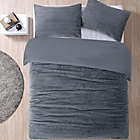 Alternate image 2 for Faux Fur 3-Piece Comforter Set