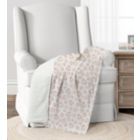 Alternate image 0 for Lush D&eacute;cor Pumpkin Drawing Sherpa Baby Blanket in White
