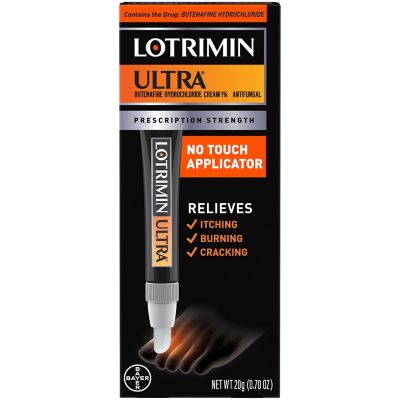 Lotrimin Ultra&reg; 0.70 fl. oz. Athletes Foot Cream with No-Touch Applicator