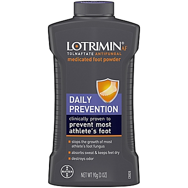 Lotirim&reg; Athletes Foot Daily Prevention Medicated Foot Powder. View a larger version of this product image.