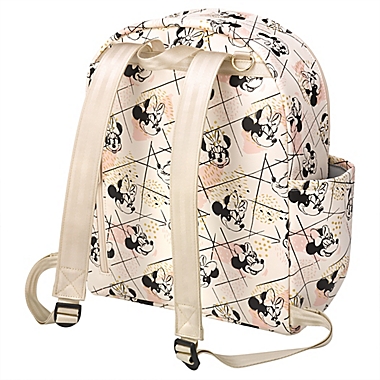 Petunia Pickle Bottom Ace Backpack Diaper Bag in Shimmery Minnie Mouse. View a larger version of this product image.
