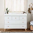 Alternate image 5 for dadada&reg; Austin 5-Drawer Double Dresser in White/Natural